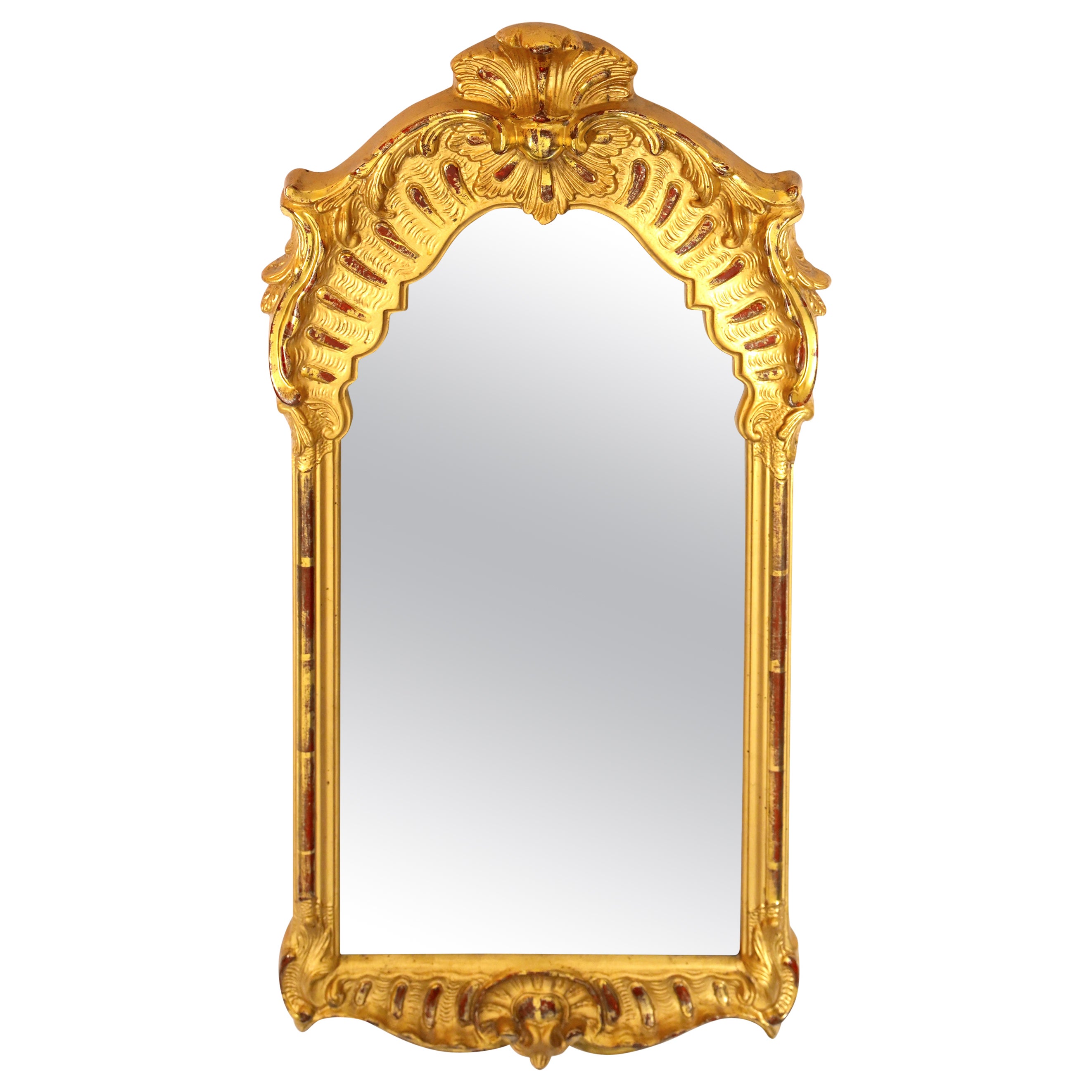 Karl Johan Swedish Scallop Gilted Mirror