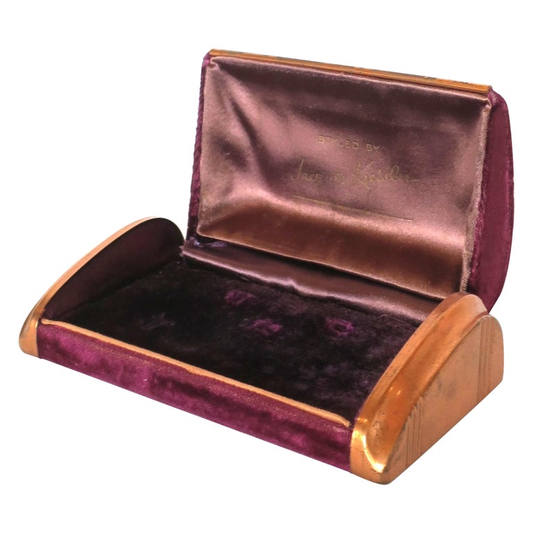 Antique Jewelry Box Art Deco Period For Sale at 1stDibs