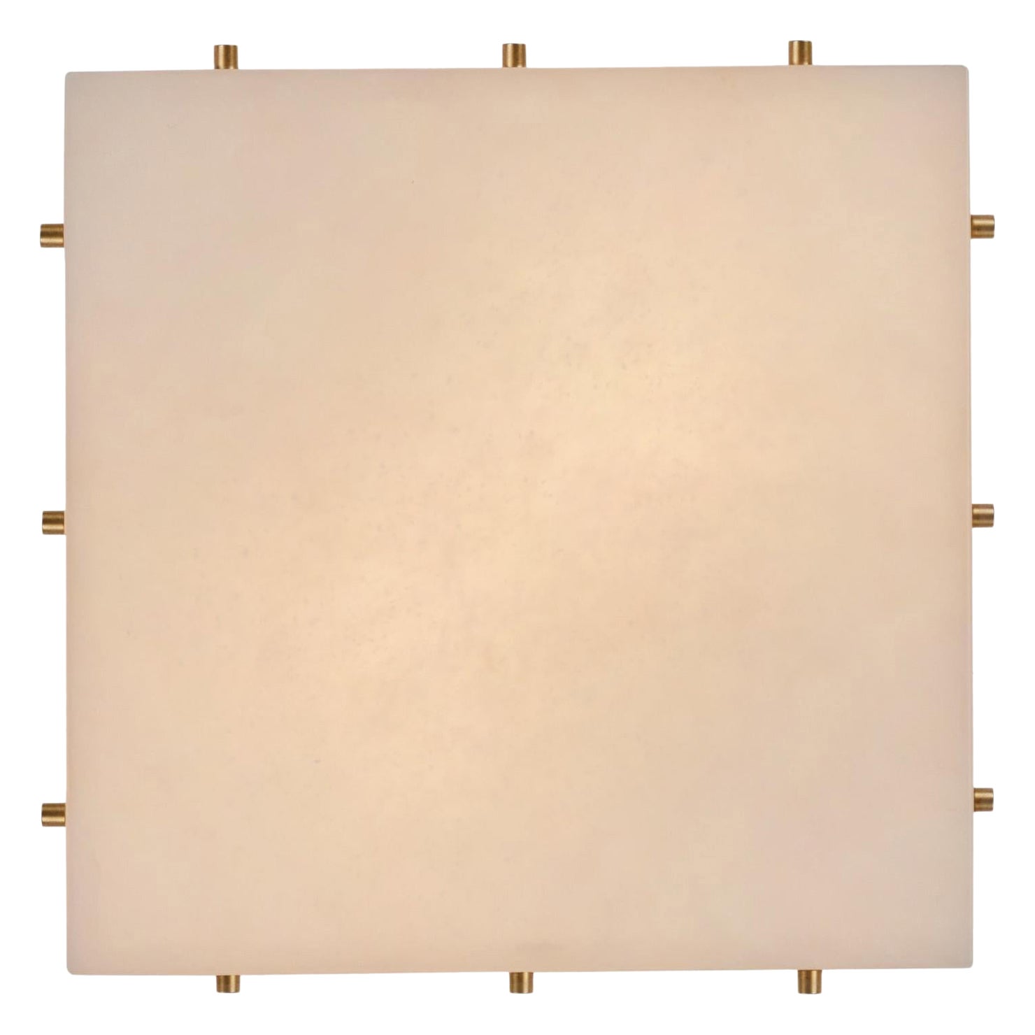 Grande lampada da parete o da soffitto in alabastro 'Titan 12' di Denis De La Mesiere in vendita