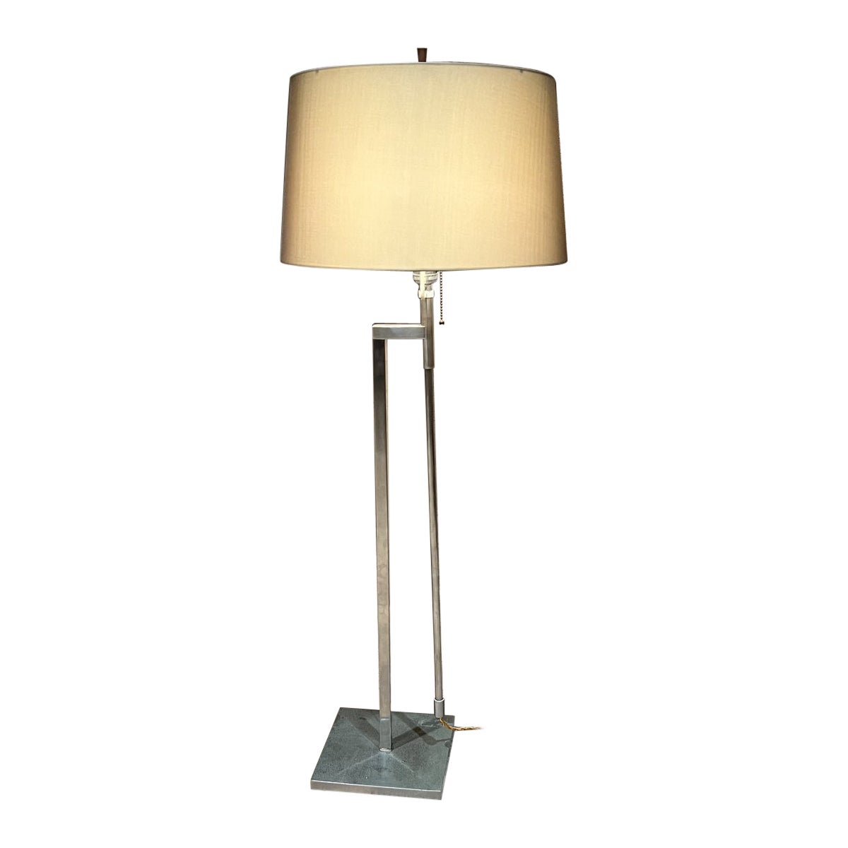 American 1970s Laurel Lamp Company Telescopic Floor Lamp Pair For Sale