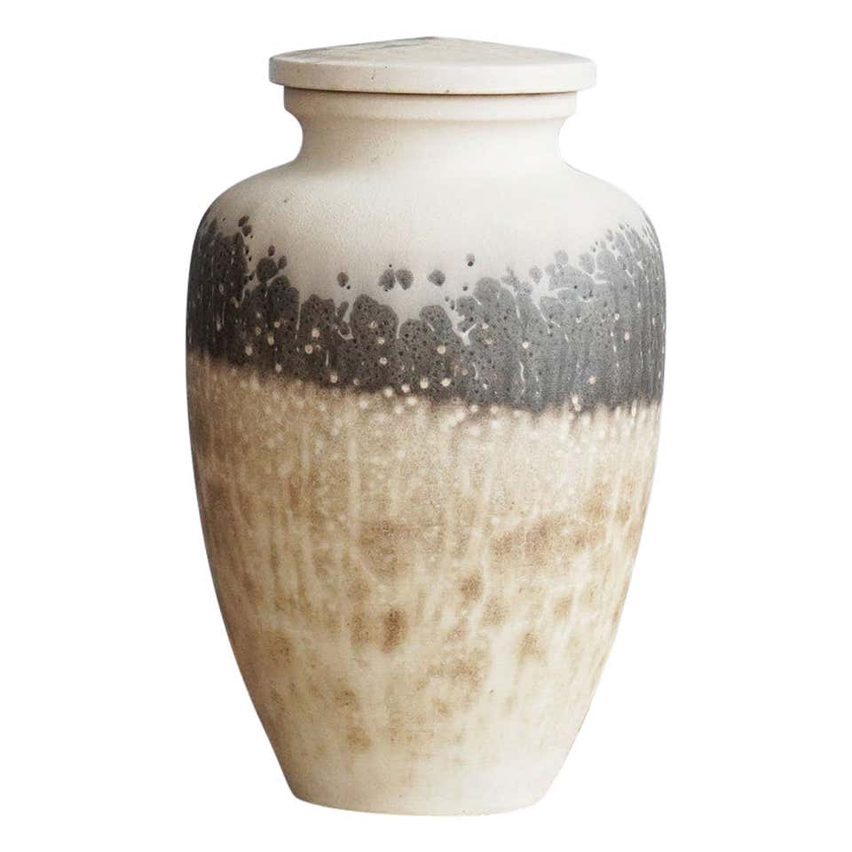 Pre-Order Omoide Urn, Smoked Raku, Ceramic Raku Pottery For Sale at ...