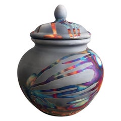 Prepedido Urna Tamashii para Mascotas, Cobre Carbón, Cerámica Raku