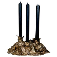 Candleholder “Candelabro Isola” in Bronze by Cornelia Henze, 2022