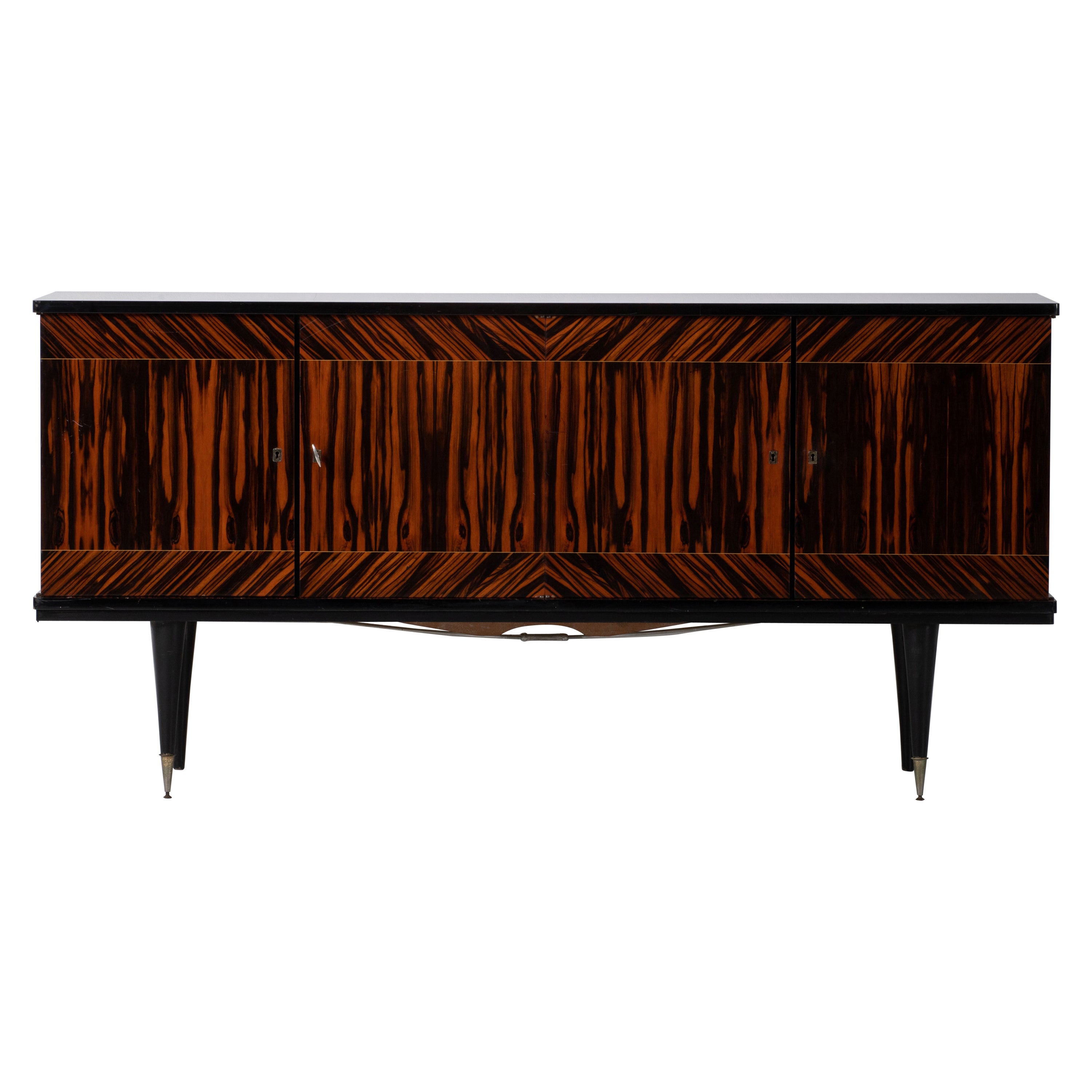 Mid-Century Macassar Sideboard, France, 1960s For Sale