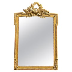 18th Century Style Jerry Solomon Neoclassical Giltwood Mirror