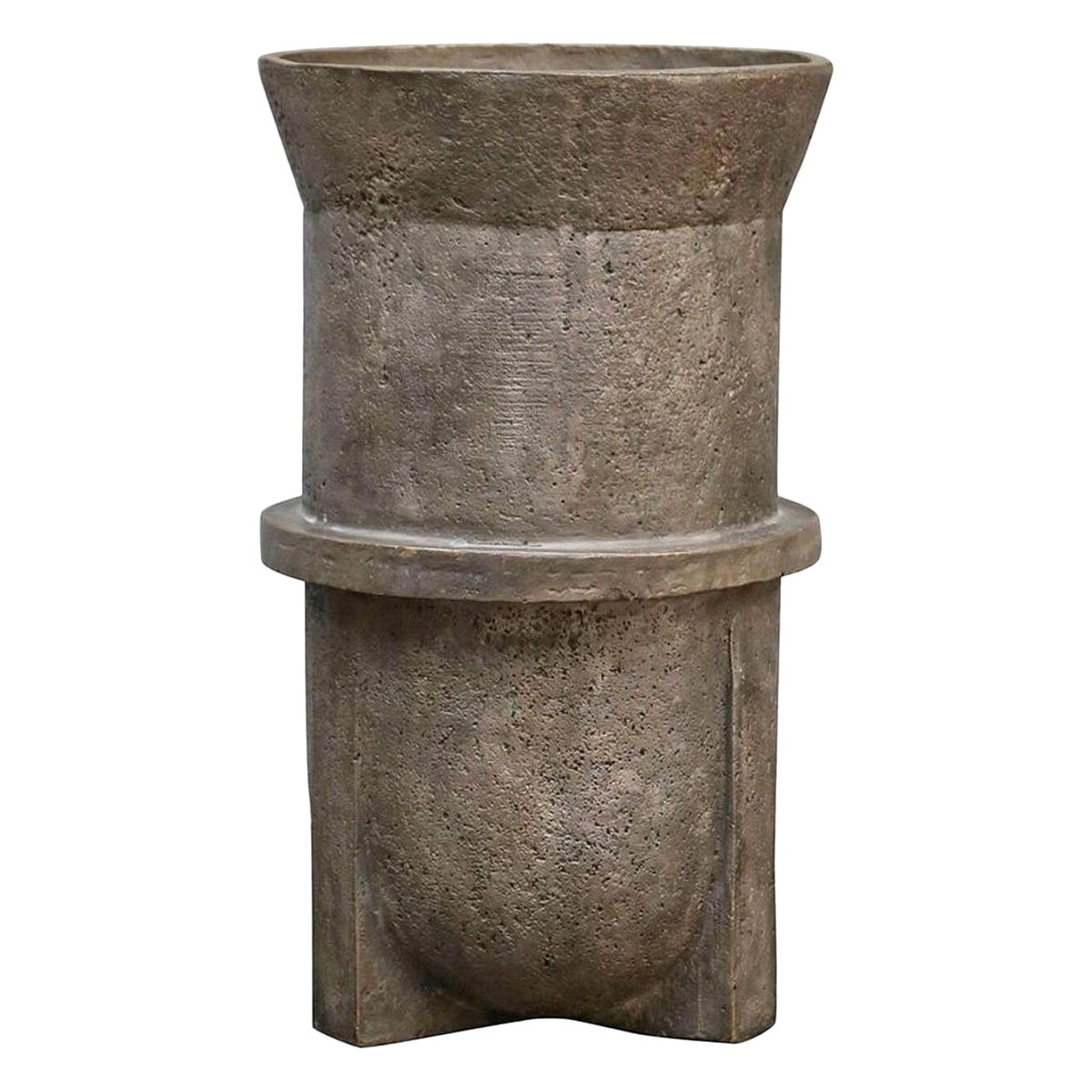 Contemporary Bronze Vase, Urn by Rick Owens For Sale