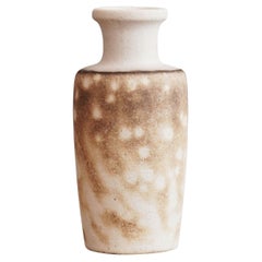Hana E Mini Jarrón Cerámica Raku, Obvara, Hecho a Mano Decoración para el Hogar Regalo