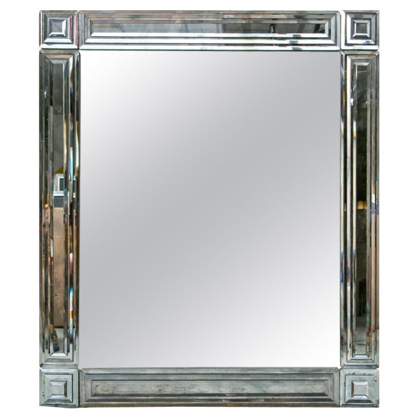 Fine Art Deco Style Mirror For Sale