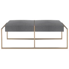 Famed Brass Bench by Lagu