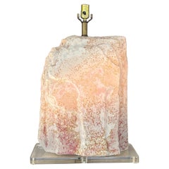 Monumental Raku Ceramic Table Lamp