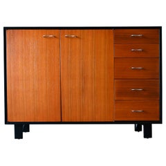 Großer zweifarbiger Schrank von George Nelson für Herman Miller, ca. 1950