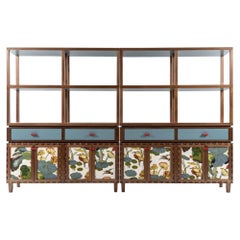 Tangara Fabric Panels Sideboard by Luis Pons