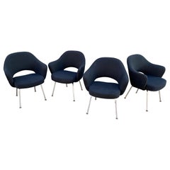 Saarinen for Knoll Set of 4 Executive Armchairs