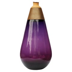 Vase empilable Purple Scarabee, Pia Wüstenberg