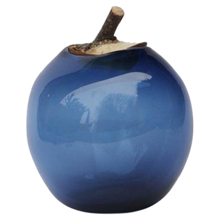 Denim Blue Branch Bowl II, Pia Wüstenberg For Sale