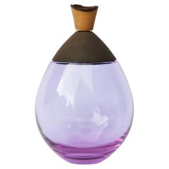 Vase empilable Lavender and Black Satu, Pia Wüstenberg