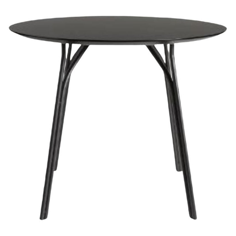 Tree Small Black Dining Table by Elisabeth Hertzfeld For Sale