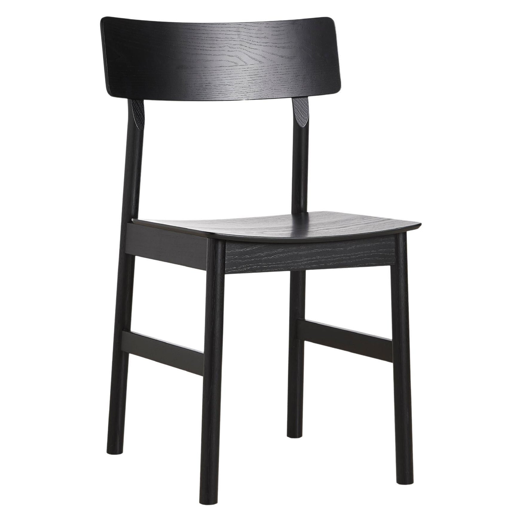 Pause Black Ash Dining Chair 2.0 by Kasper Nyman For Sale