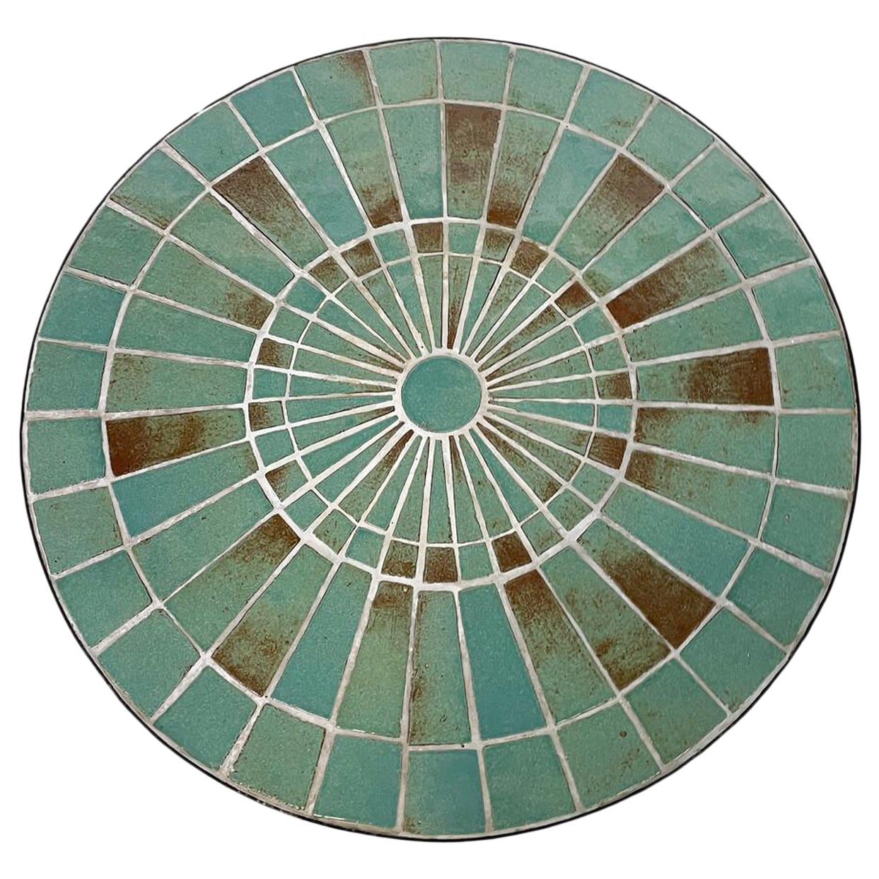 Moderner Mosaik-Couchtisch aus der Jahrhundertmitte von Rogier Vandeweghe für Amphora, Belgien im Angebot