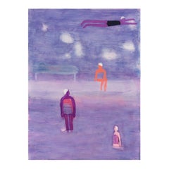 Swimmers in Fog Limited Edition Print