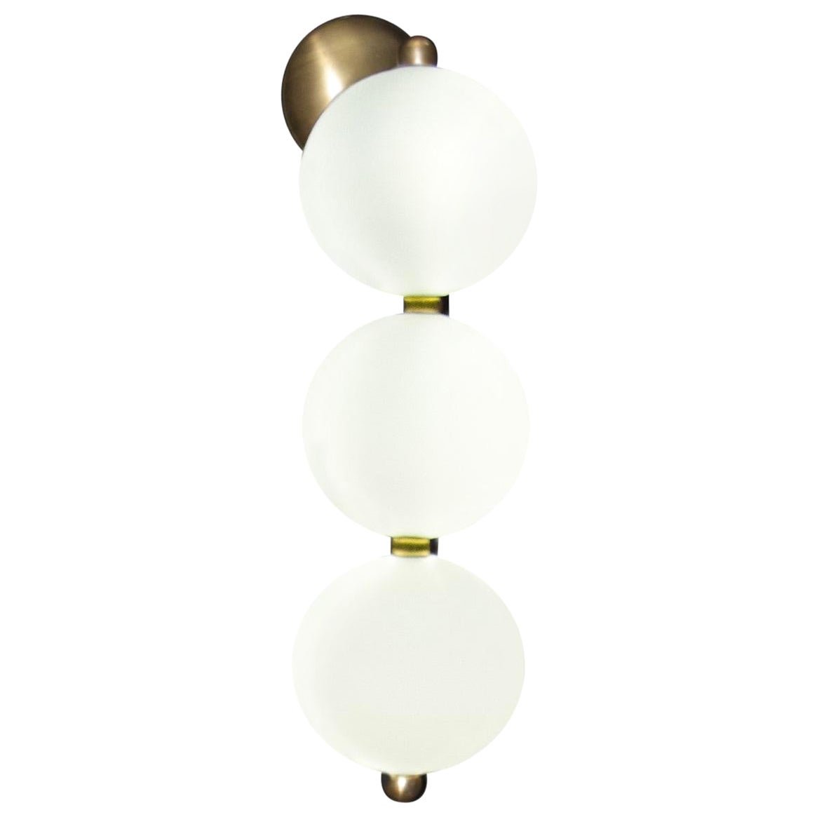 Perle Collier and Courbes Wall Light by Ludovic Clément D'armont For Sale