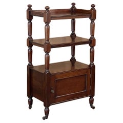 19th Century English Bookshelf, End Table