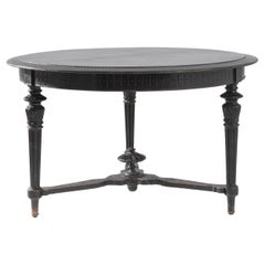 1880s French Second Empire Wooden Table