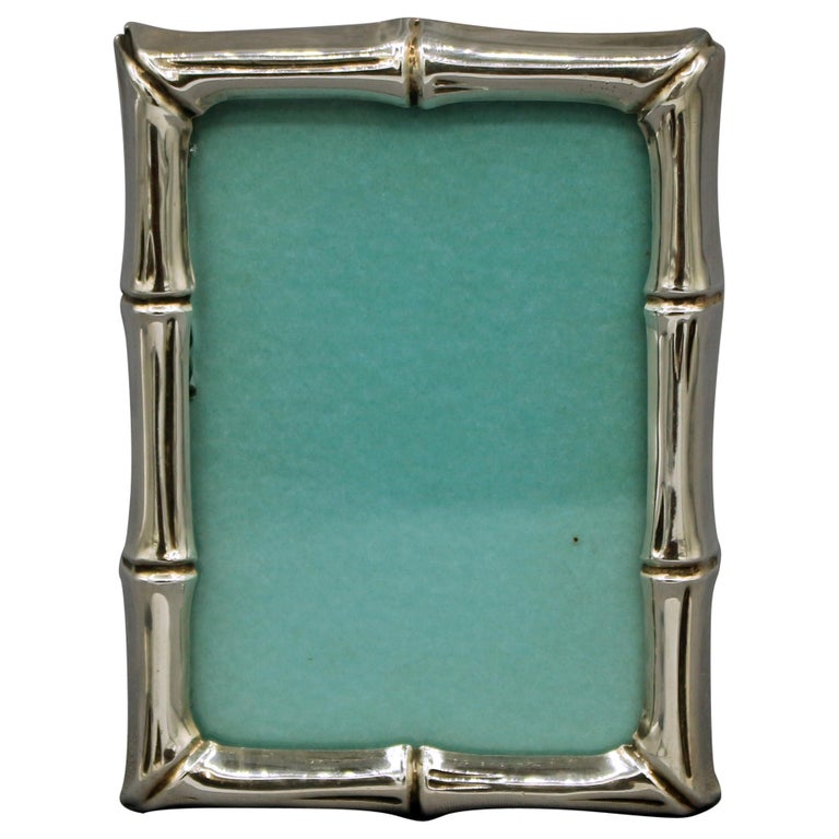 Vintage Tiffany Sterling Silver Picture Frame For Sale at 1stDibs