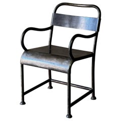French 1940s Metal Chair