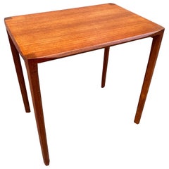 Small Danish Teak Side Table