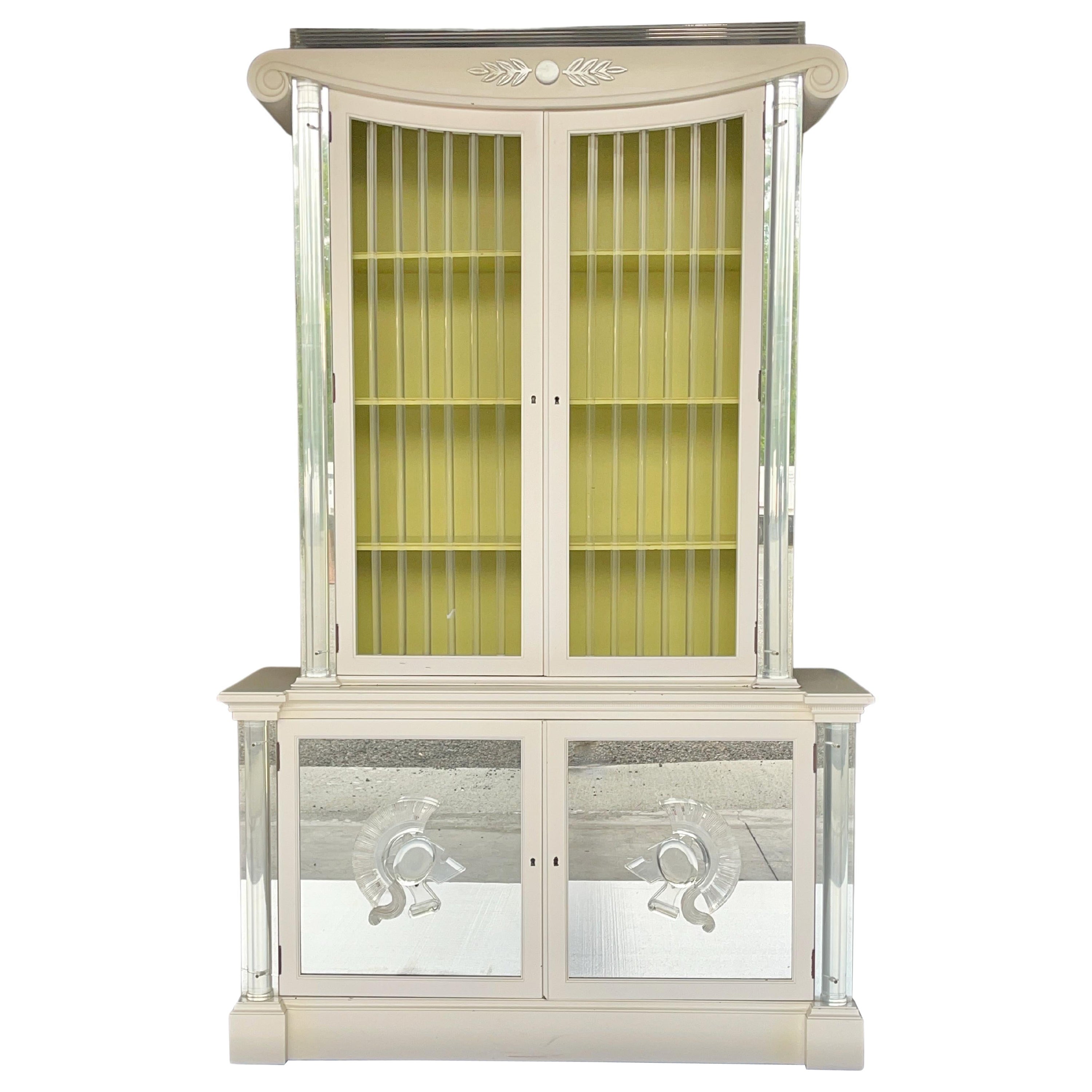 Lorin Jackson "Glassic" Cabinet by Grosfeld House For Sale