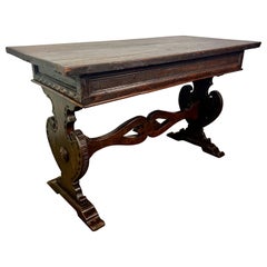 Tavolo a cavalletto italiano del XVIII secolo