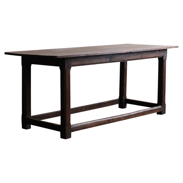 18th Century Oak Refectory Table For Sale at 1stDibs