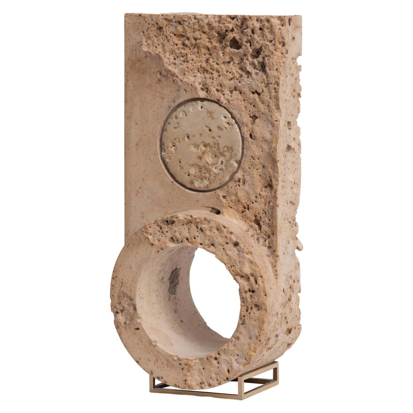 Disc Clock by Turbina For Sale at 1stDibs