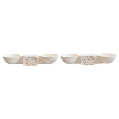 Set of 2 Double Bowls by Turbina