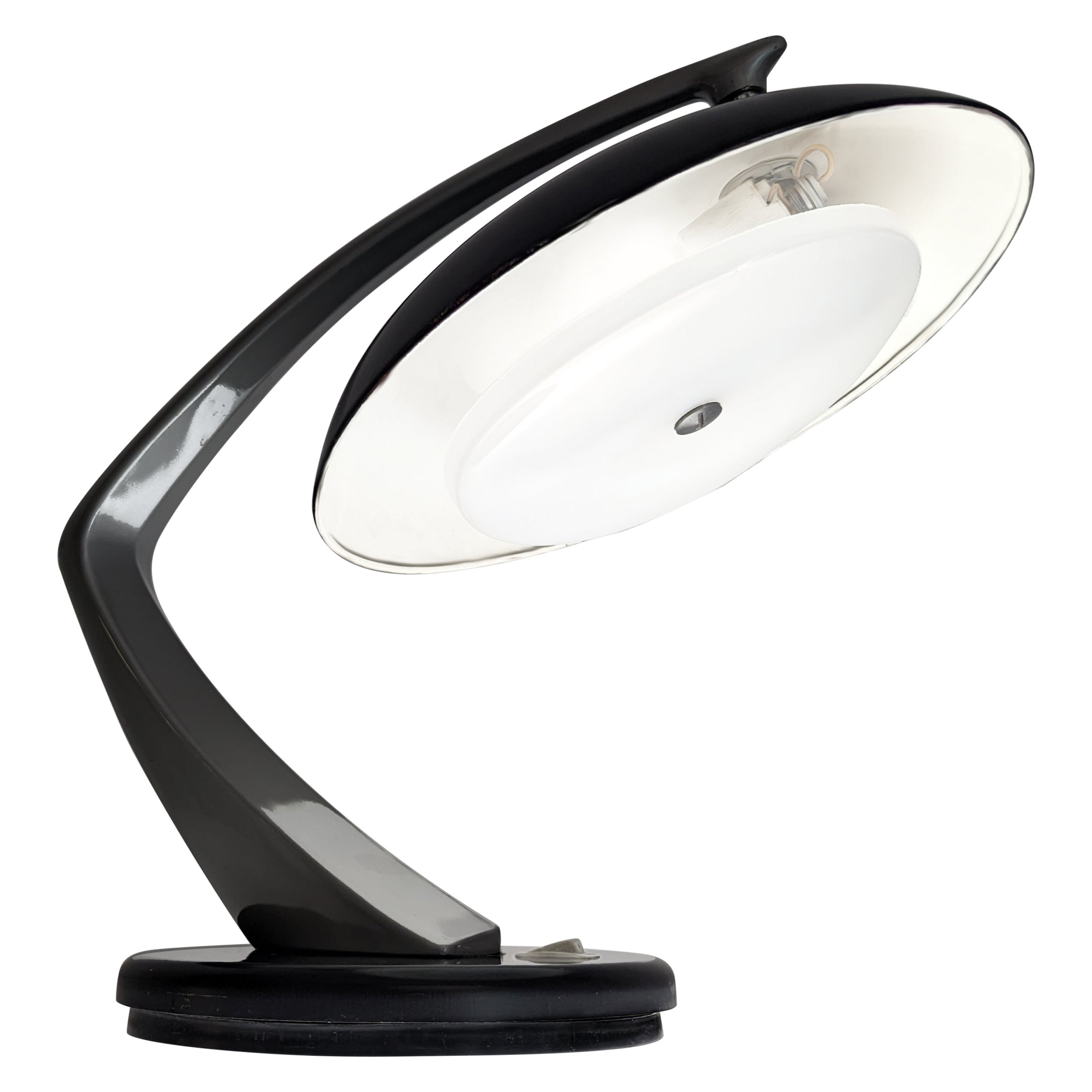 Fase Boomerang Table Lamp, 1960s For Sale