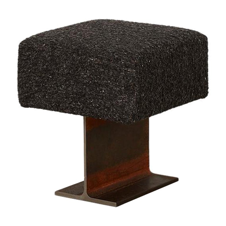 Trono Block Black Chair by Umberto Bellardi Ricci For Sale