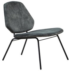Lean Dusty Green Lounge Chair by Nur Design