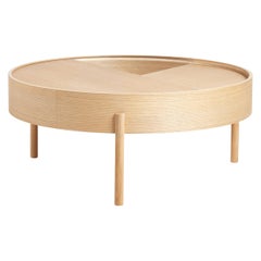Oiled Oak Arc Coffee Table 89 by Ditte Vad and Julie Bertrup