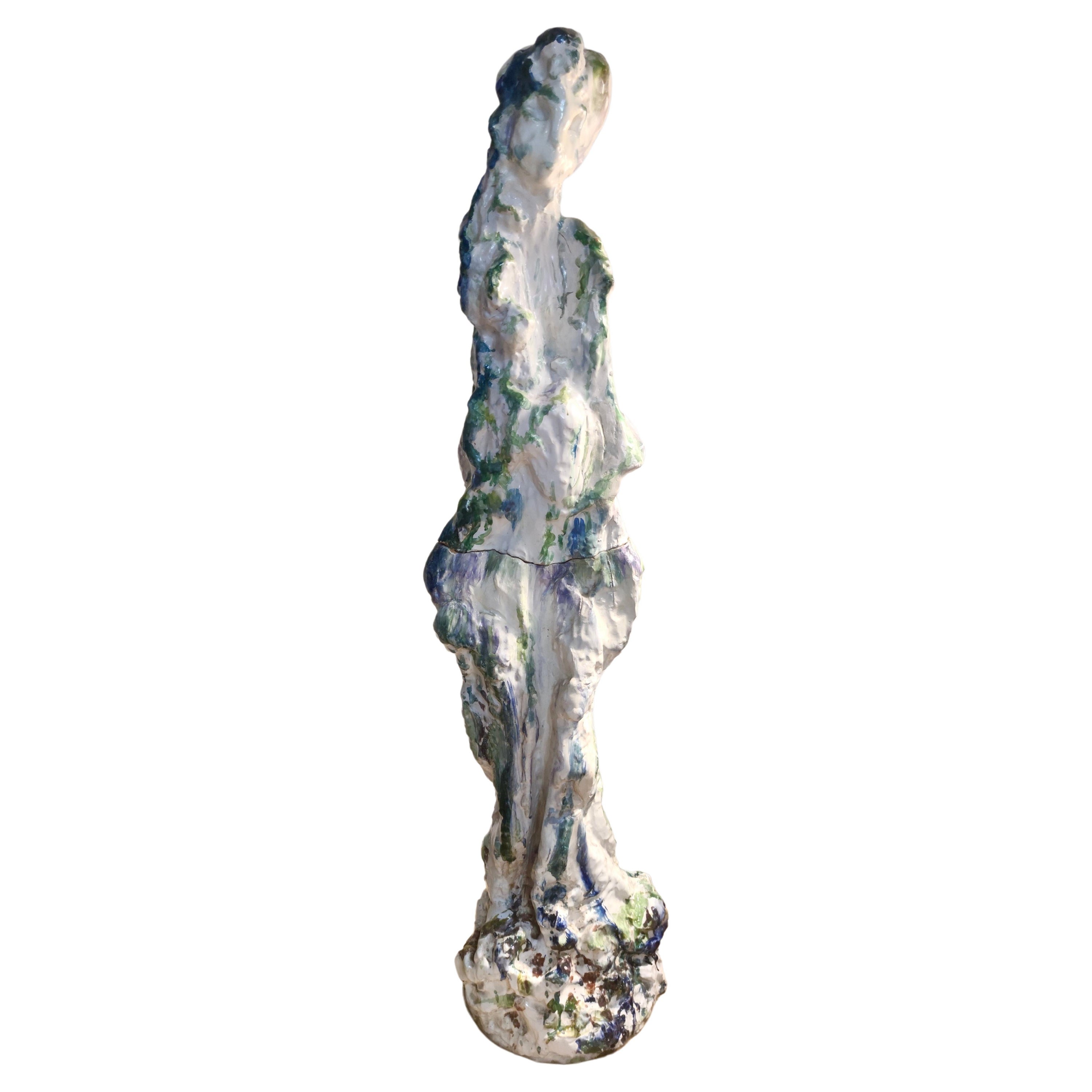 Loza esmaltada Mujer abstracta de Ernest Treccani, Italia en venta