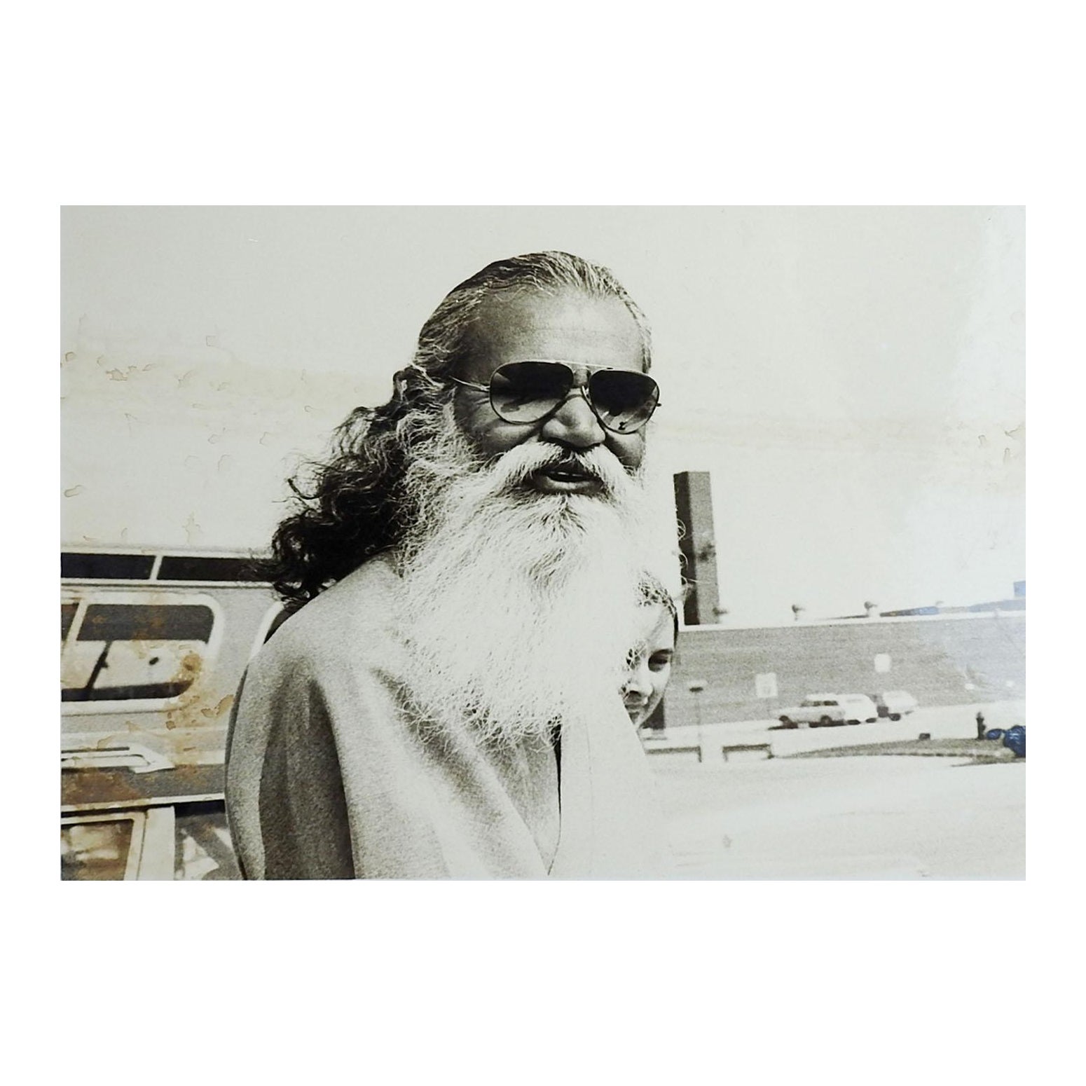 Mid-20th Century Photograph of Yogi in Ray Bans For Sale
