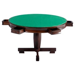 Mid-Century Modern Game Table with Reversible Top by Sergio Rodrigues, 1950s