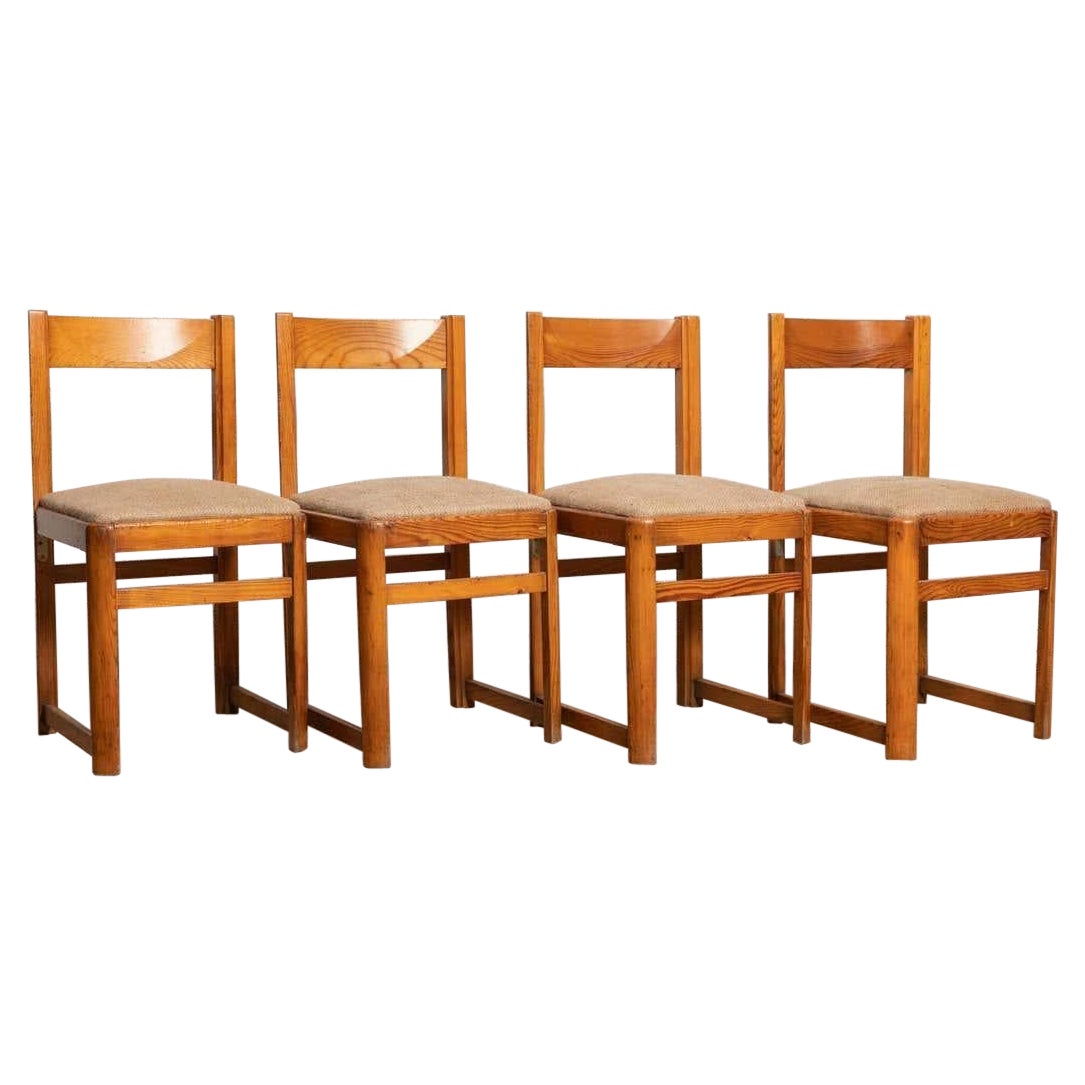Set di 4 sedie Jordi Vilanova Aran Chairs, circa 1960