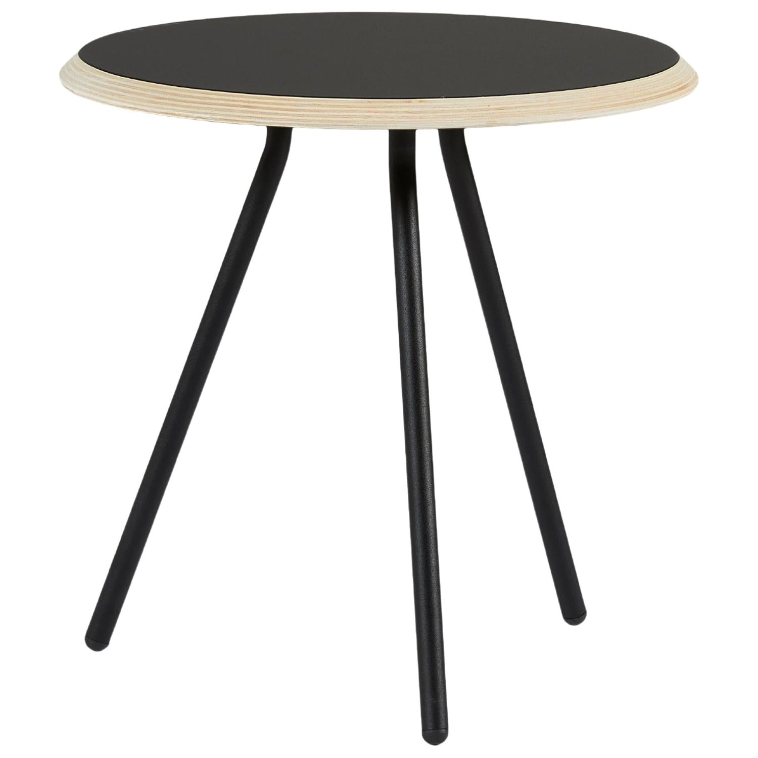 Black Ash Soround Large Side Table by Nur Design For Sale at 1stDibs