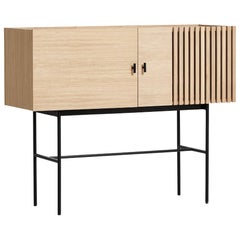 Array Sideboard 120 aus weißer Eiche in Weiß von Says Who