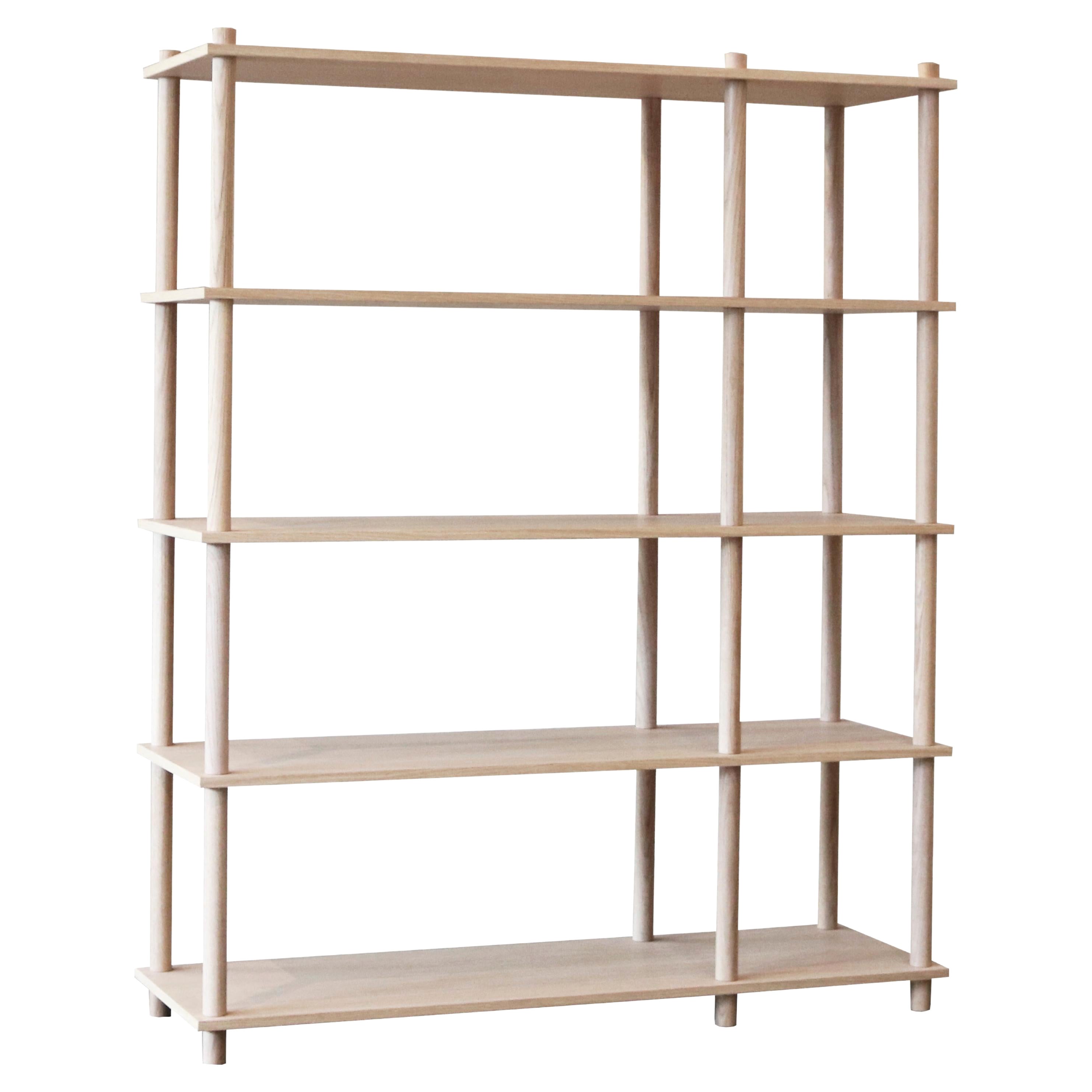 Oak Elevate Shelving IX by Camilla Akersveen and Christopher Konings For Sale