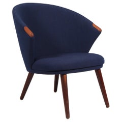 Vintage Danish Mid-Century Lounge Chair, Designed by Bent Møller Jepsen, 1960s