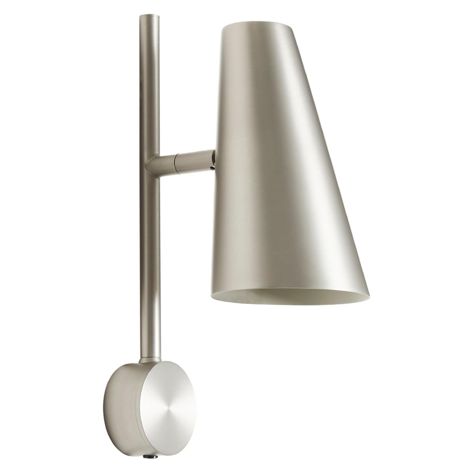 Satin Cono Wall Lamp by Benny Frandsen For Sale
