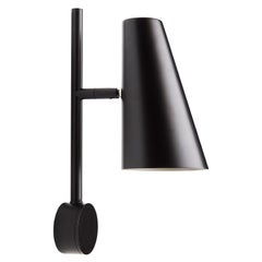 Lampe murale Cono noire de Benny Frandsen