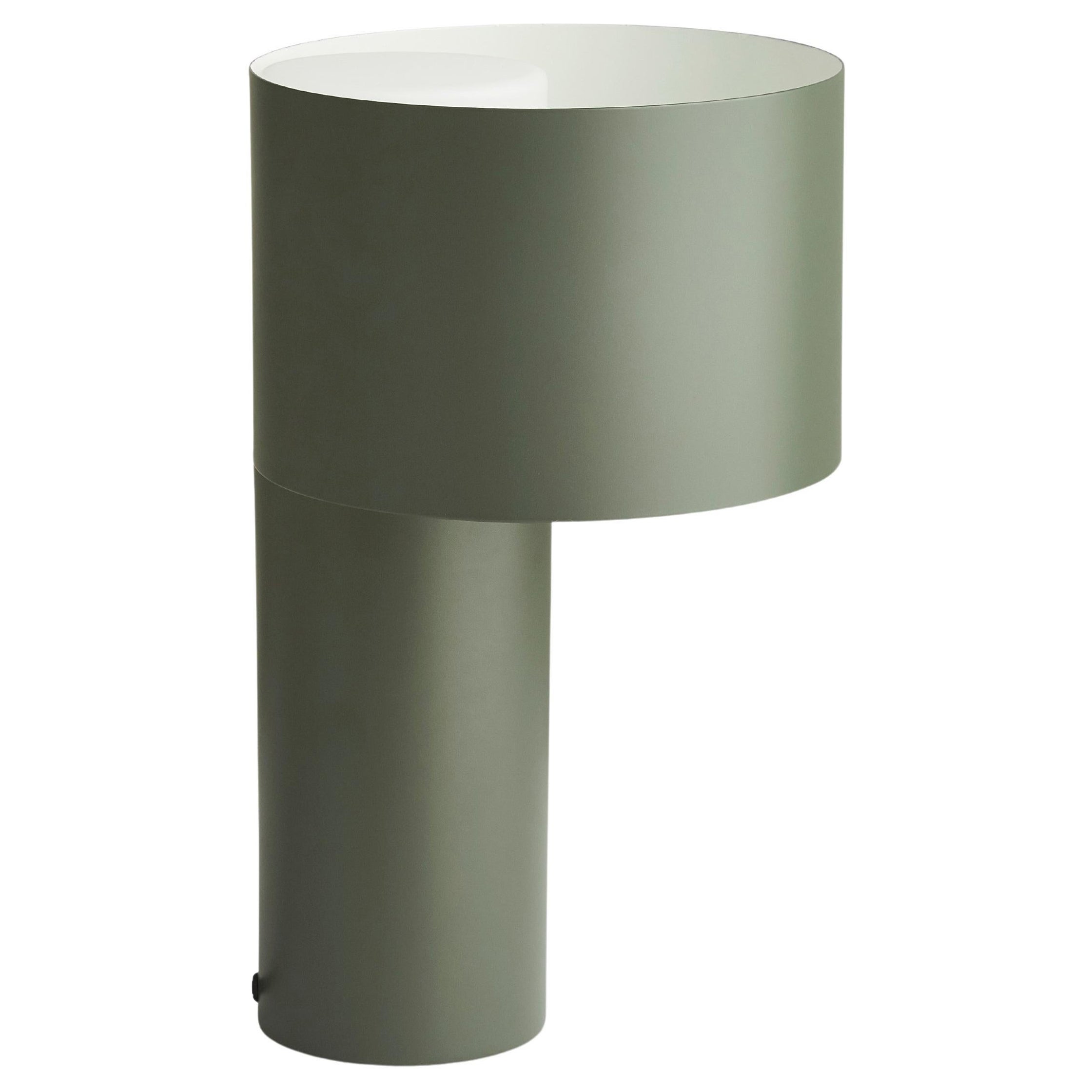 Green Tangent Table Lamp by Frederik Kurzweg For Sale